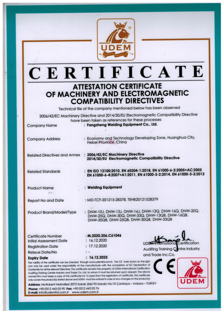 Сертификация CE.